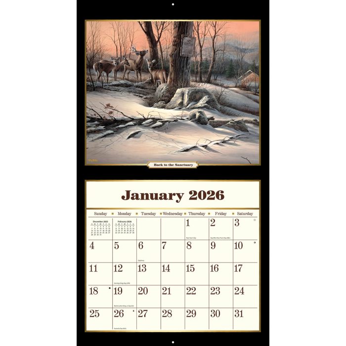 Pre-Order today! 2026 Wall Calendar by Terry Redlin